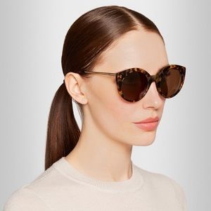 NIB Illsteva Tortoise Palm Beach Sunglasses